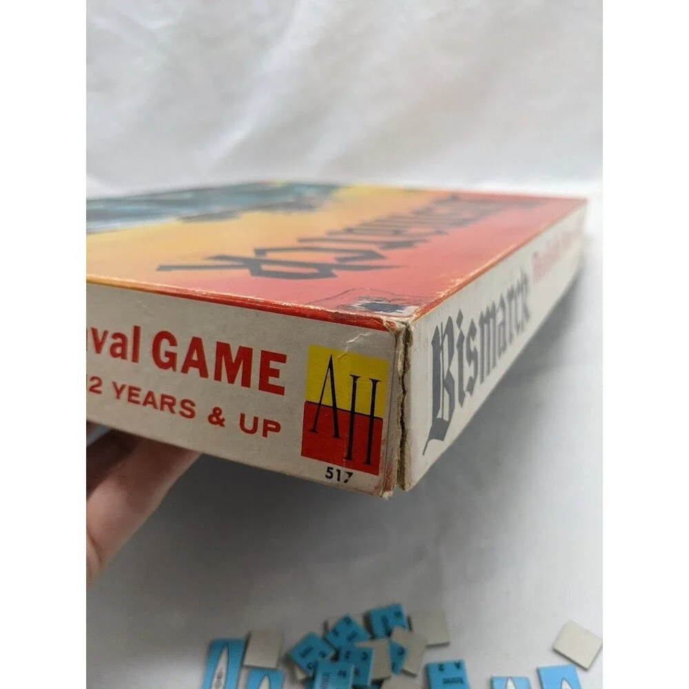 Avalon Hill Bismark Board Game Complete